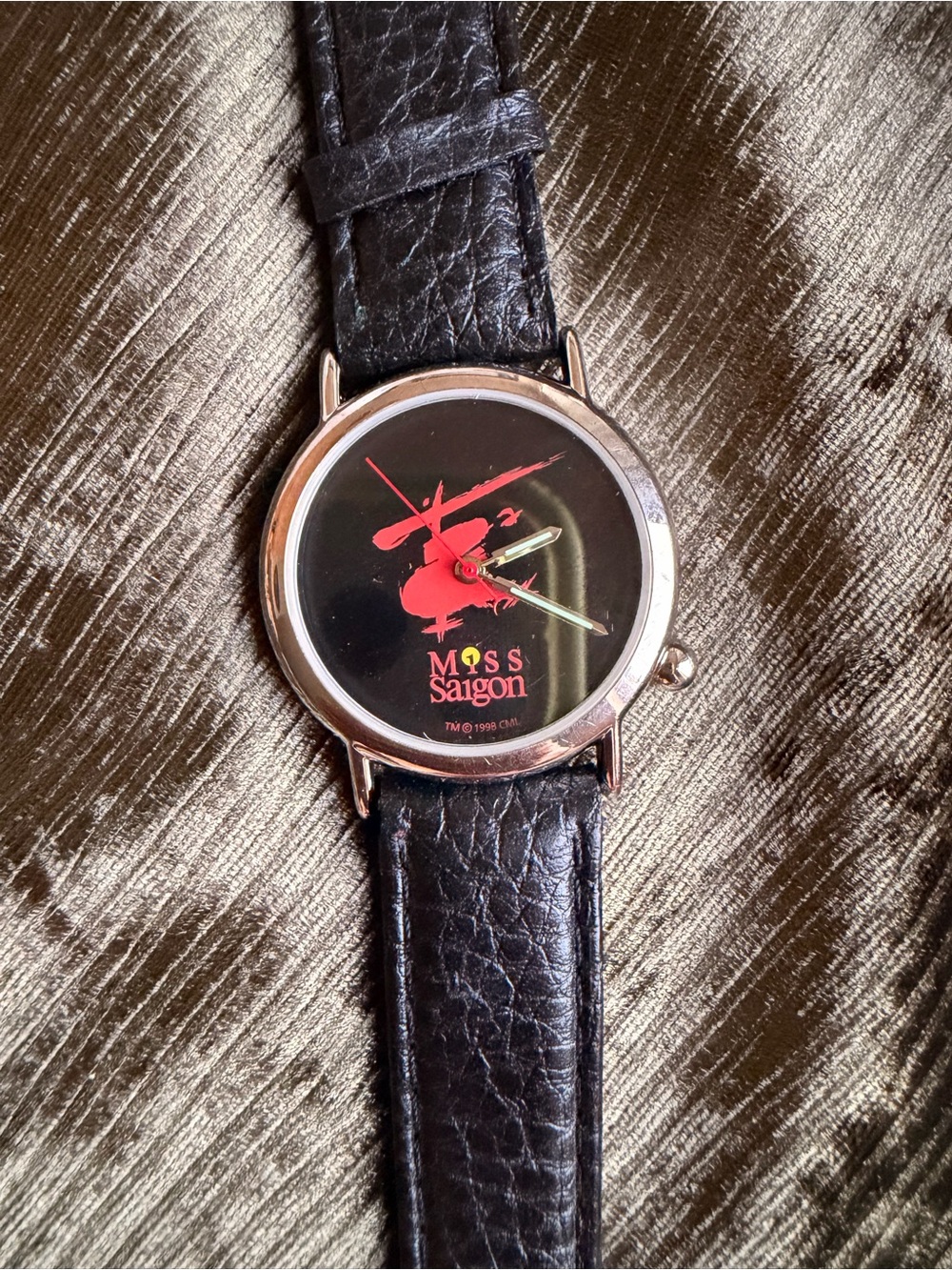 Rare VTG 1989 Miss Saigon Watch